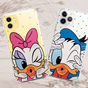 Duck Phone case for iPhone 15 14 13 Pro Max 16 Max Xr 8 7 6 Plus Cover for Samsung S23 S22 Plus Galaxy Note 20 case Pixel 7 6 5