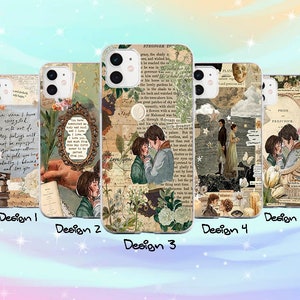 Pride and Prejudice-telefoonhoesje voor iPhone 15 14 13 Pro Max 16 Max Xr 8 7 Plus Cover voor Samsung S24 S23 Plus Galaxy Note 20-hoesje Pixel 7 6 5