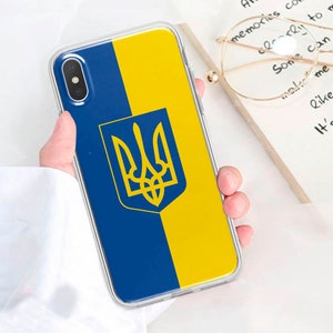 The State Emblem of Ukraine iPhone Case For iPhone 14 13 15 Pro Max Mini 16 Pro Max X/Xs Max Xr SE 7 Plus case for Samsung case Gogle Pixel