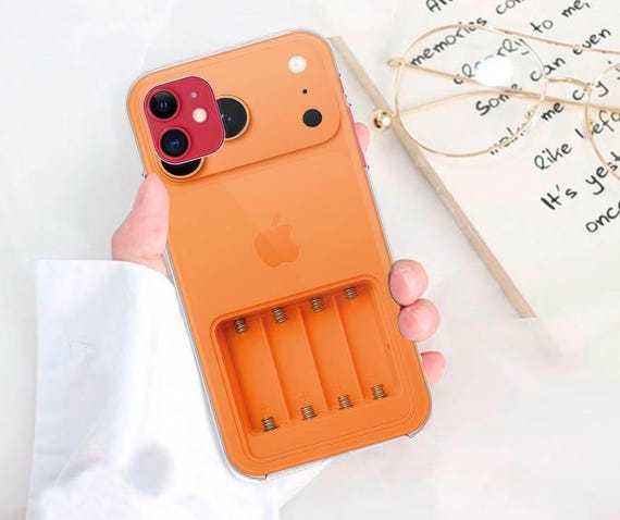 パロディオレンジiPhone 17 Pro Maxケース、iPhone 16 15 14 13 Pro