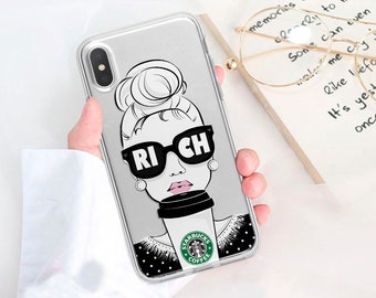 Girl Boss iPhone Case, Designer Protective Phone Cover