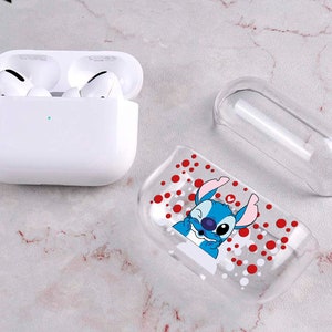 Leuke Airpods Pro Case Cover, Hard PC Beschermend Transparant Clear View Compatibel met Apple AirPods Pro Draadloos Opladen Oortelefoonhoesje