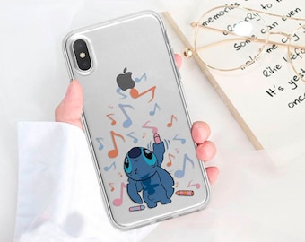 Funda de teléfono Lilo para iPhone 15, 14, 13 Pro Max, 16 Max, Xr, 8, 7, 6 Plus, Samsung S23, S22 Plus, Galaxy Note 20, Pixel 7, 6, 5