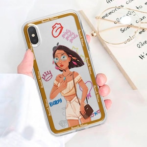 Poised Princess Phone Case For iPhone 14 13 15 Pro Max Mini 16 Pro Max X/Xs Max Xr SE 7 Plus case for Samsung case Gogle Pixel