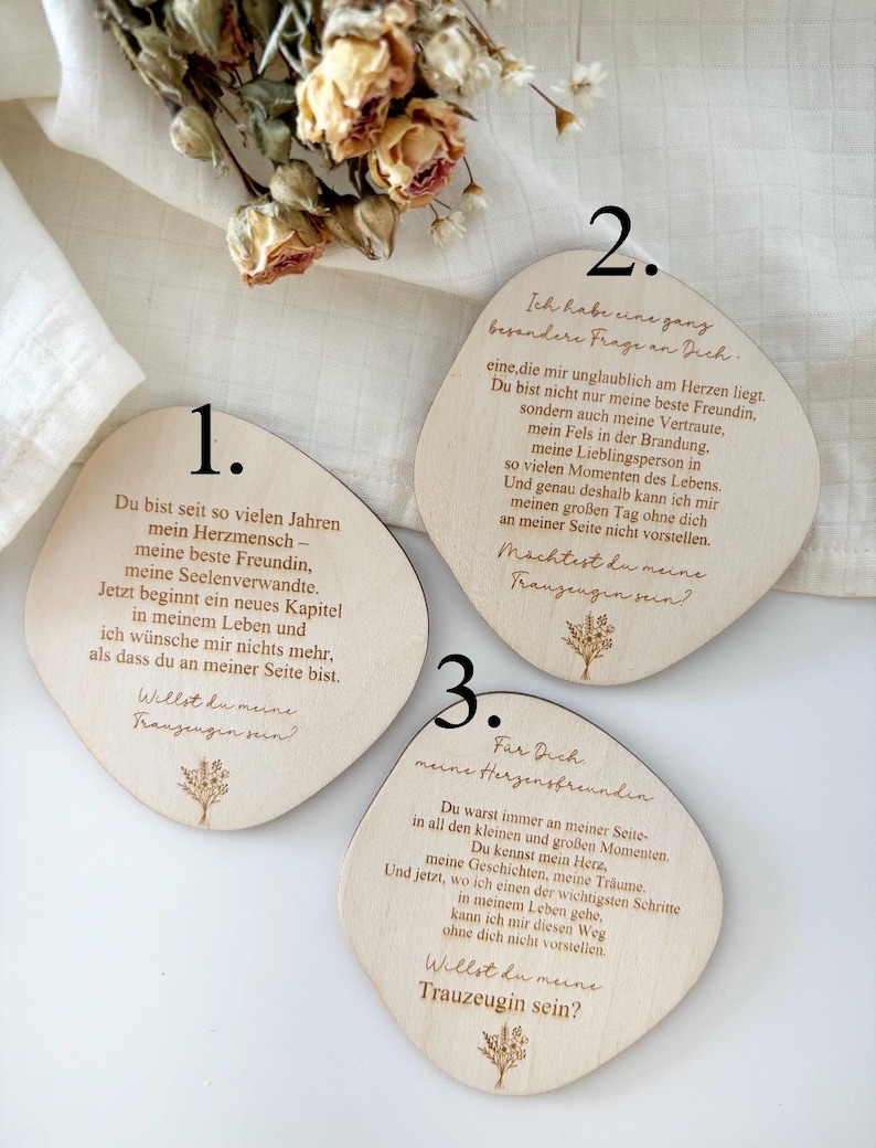 Maid of Honor Gift | Will you be my maid of honor? | Best Friend Gift | BFF | Beast image 3