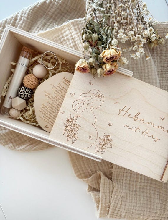 Personalisiertes Geschenk Hebamme | Danke beste Hebamme | Hebamme mit Herz