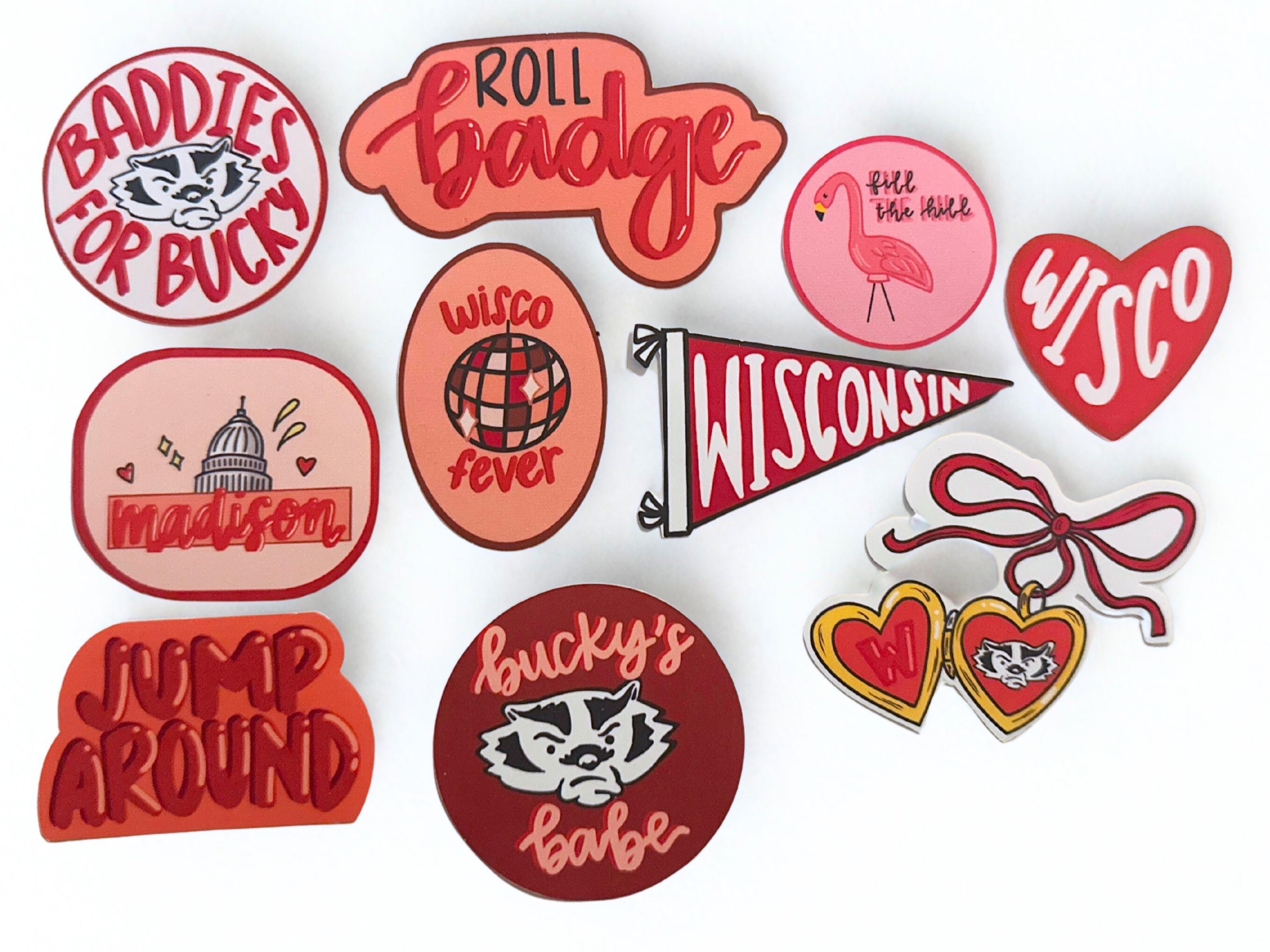 UW Madison Aesthetic Vinyl Aufkleber
