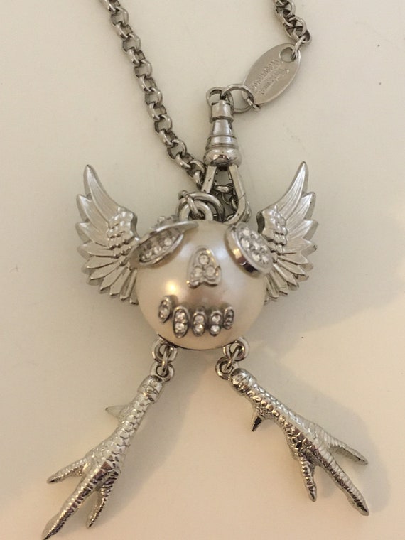 新作★vivienne westwood★OLYMPIAオーブロゴネックレス Vivienne Westwood☆Olympia オーブ ピンクパール ネックレス