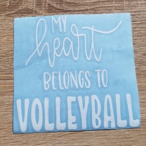 My Heart Belongs to Volleyball