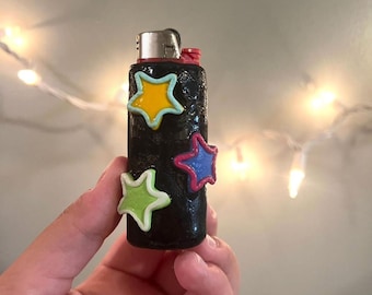 Colorful Star Lighter Case