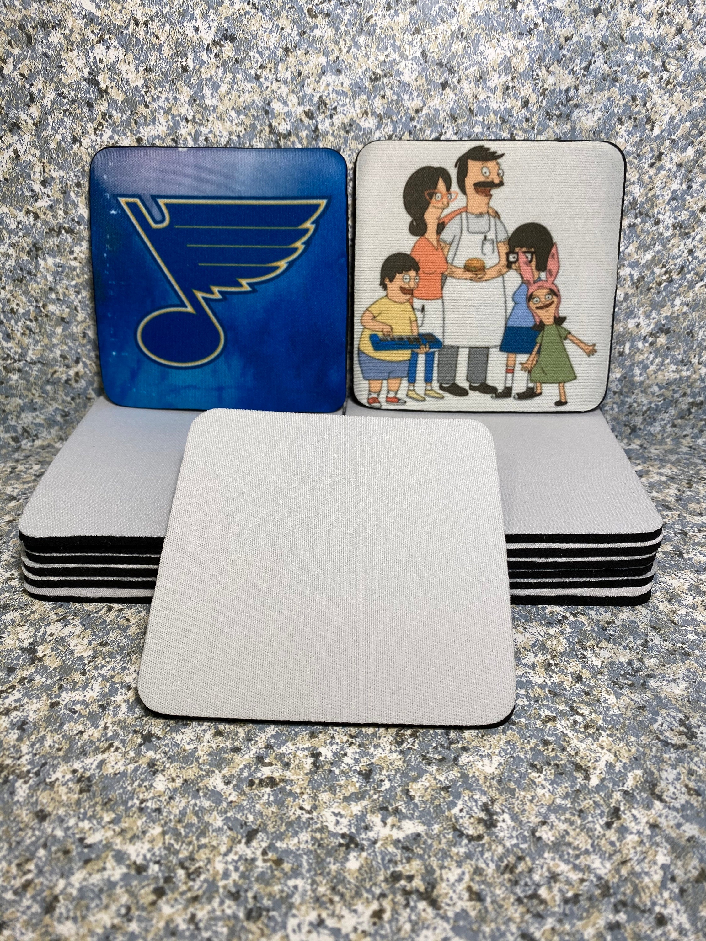 Sublimation Ready Rubber Neoprene Car Coasters-Blank – Pretty Lil Things  PLT Wholesale