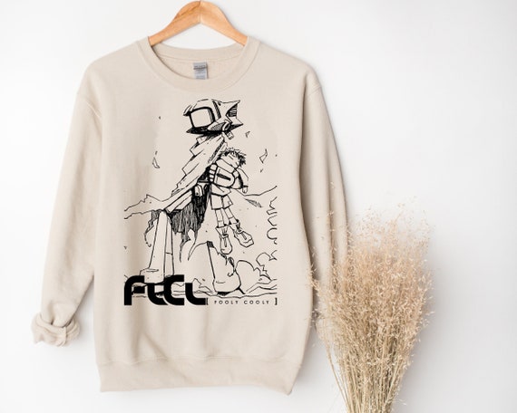 Unisex FLCL Anime Sweater Classic Canti Shirt Never Knows Best Fooly Cooly 90s Anime Shirt Vintage Manga Retro FLCL Manga Sweatshirt Etsy Canada