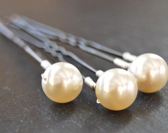 Bridal Hair Pins | Swarovski Pearls | Wedding Hair Pins | Pearl Hair Pins | Hair Accessory | Hair Jewellery | Prom Hair | Hair Fashion