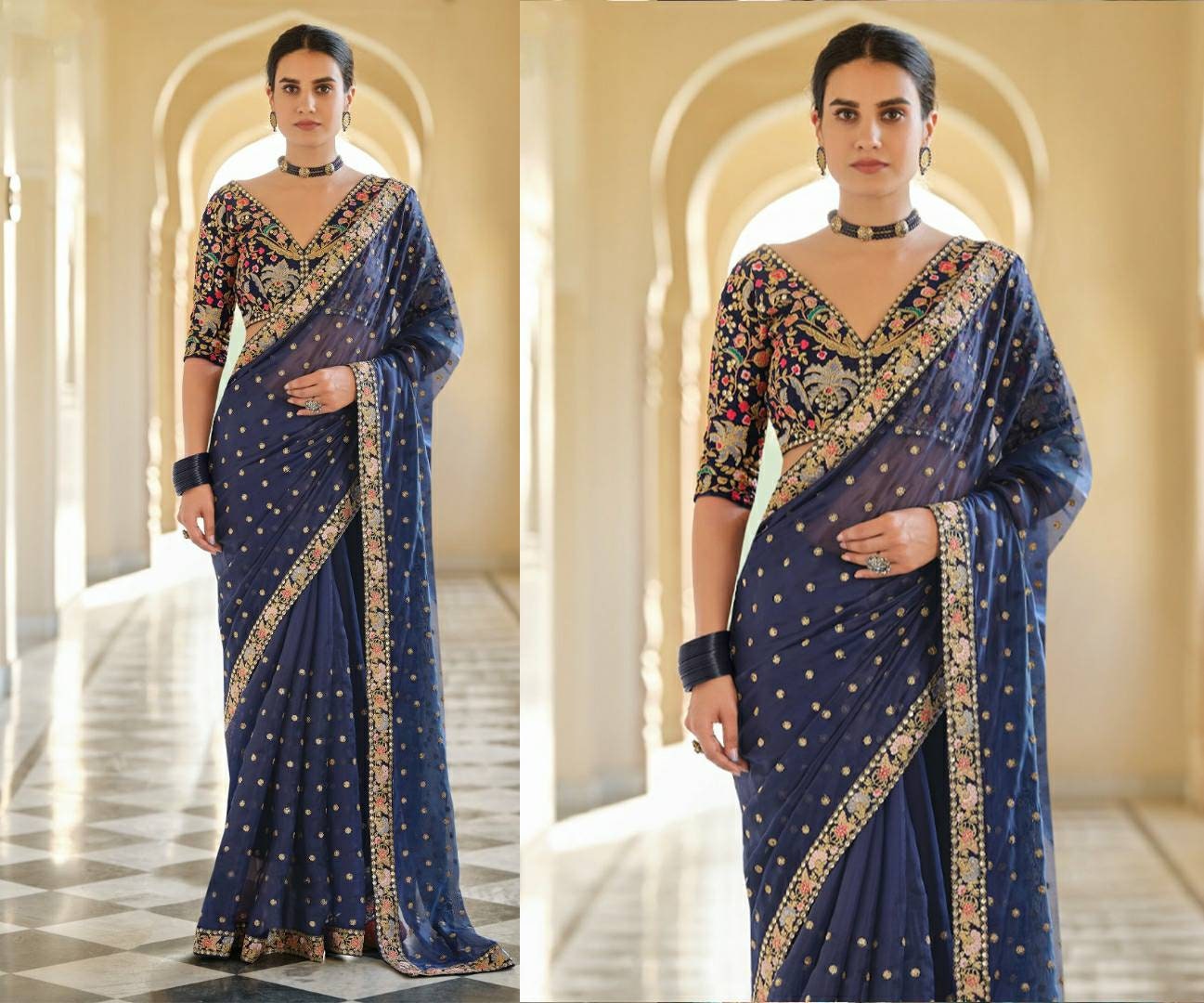 SAREE SARI INDIAN BLOUSE DESIGNER SILK ORGANZA WEAR PARTY WEDDING FABRIC ND-BL SAREE SARI INDIAN BLOUSE DESIGNER SILK ORGANZA WEAR PARTY WEDDING FABRIC ND-BL