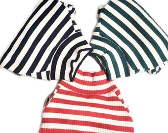 S size stripe long sleeves Turtleneck Dog shirt-Black(Dark Navy) Dog T-shirts.