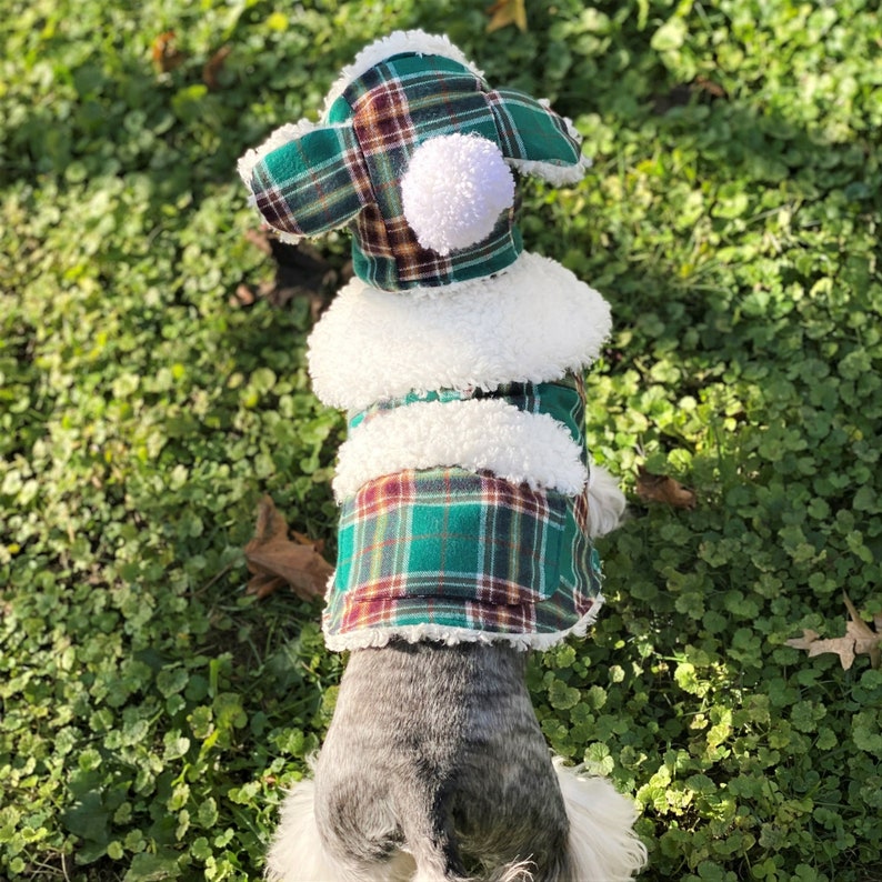 Jingle Bells Harness Fur Coat/ Small Dog Harness Coat/ Etsy