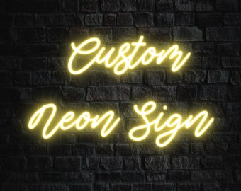 Custom Personalized Led Neon Sign Wedding Neon Sign/Bar Sign/ Birthday Gift/Wedding Backdrop Sign