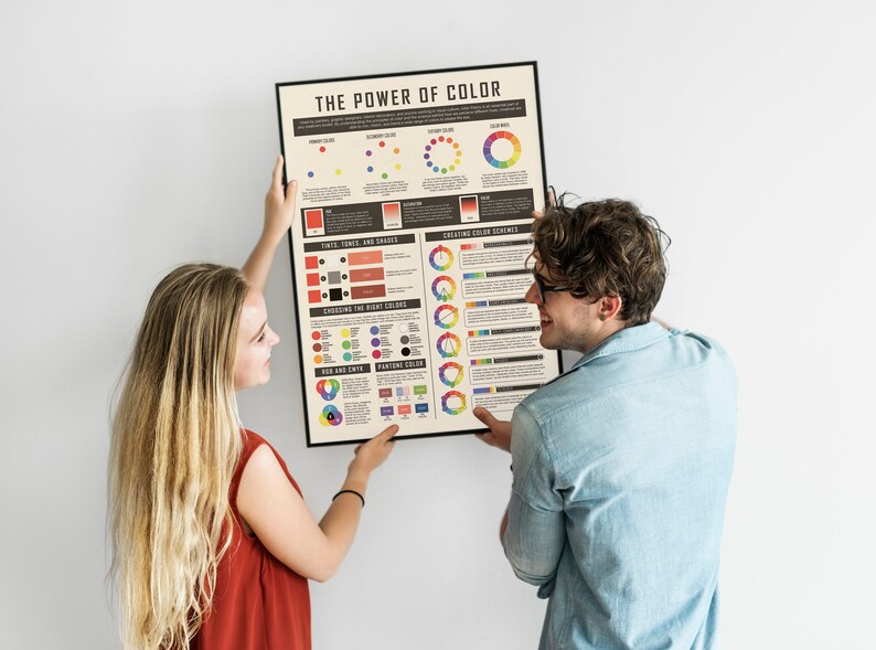 The Power of Color | Digital Download Print - Etsy