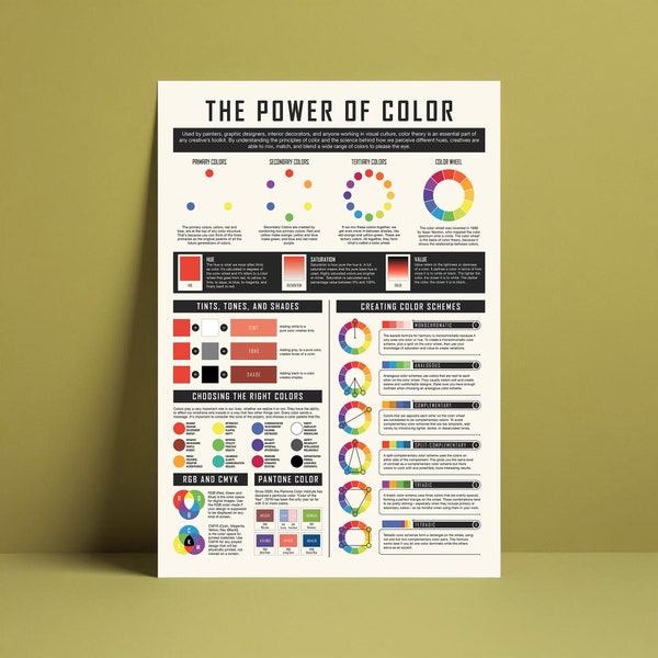 The Power of Color | Digital Download Print