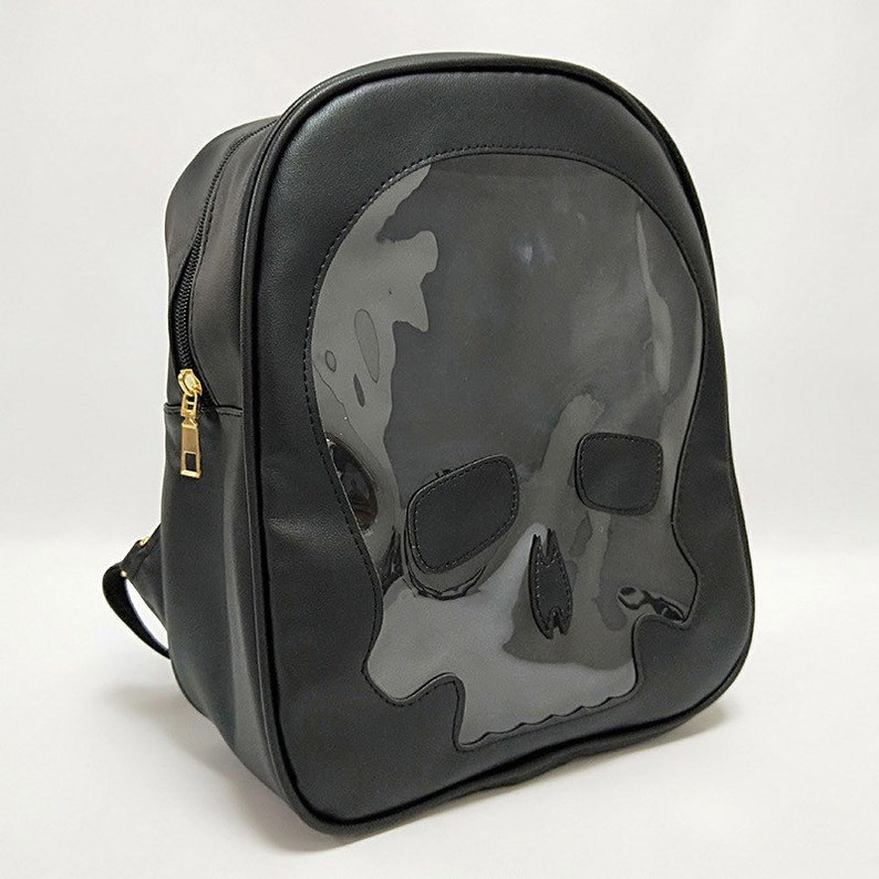DEFECTIVE Skull Ita Bag Backpack Vegan Leather Free Shipping