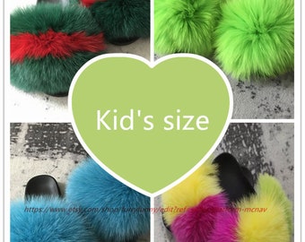 fluffy shoes for kids