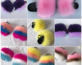 big fur slides