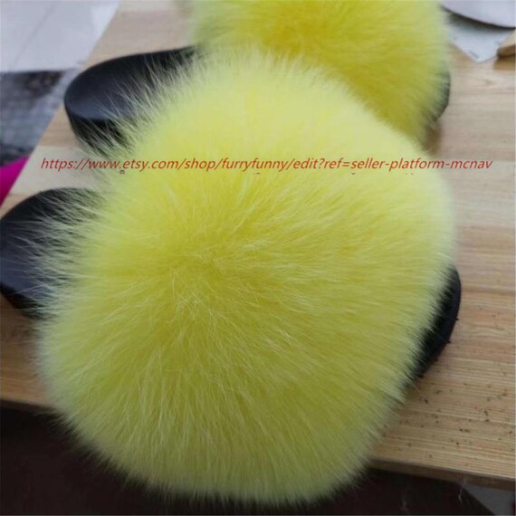 yellow fur slides