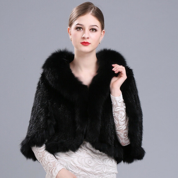 mink fur shawl price