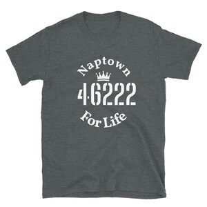 Naptown4Life Zipcode Edition 46222 Kurzärmeliges Unisex-T-Shirt