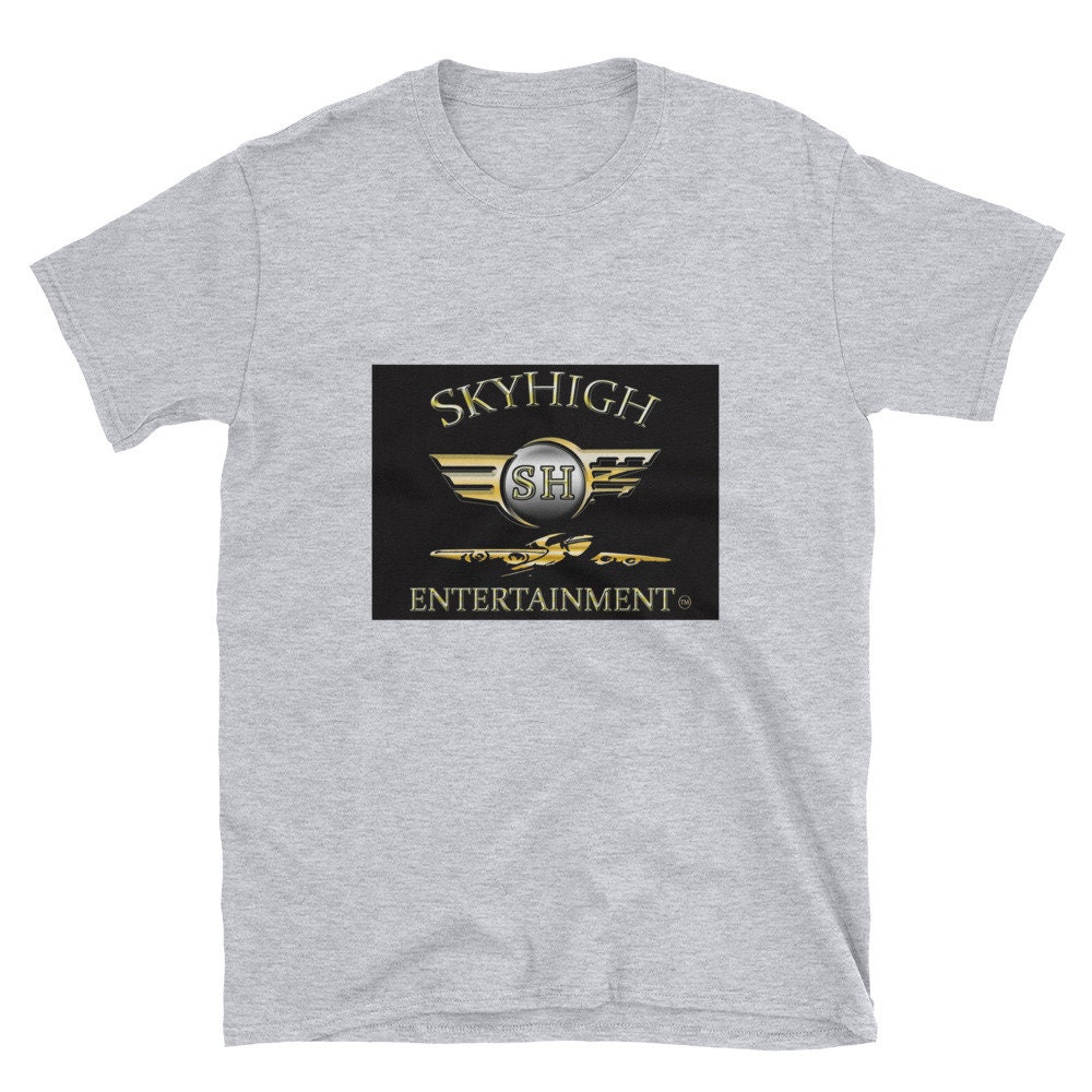 Deluxe Sky High Ent.( Blk Background/blk Letters & Numbers)short