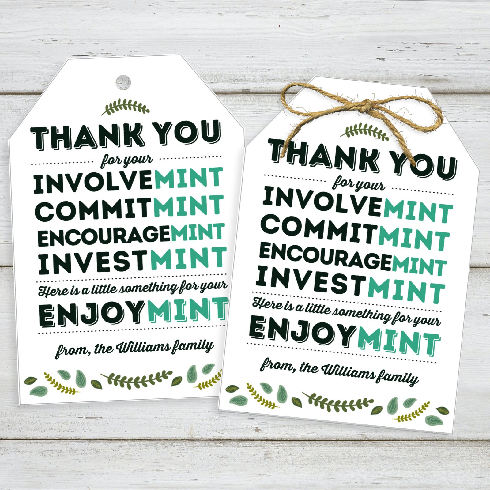 50pcs Paper Bottle Shape Gift Tag Gift Box Labels Thank You Note Christmas