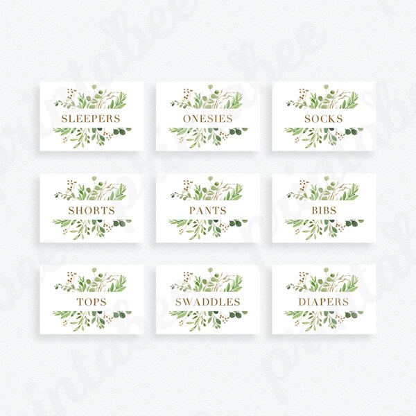 Nursery Labels Etsy