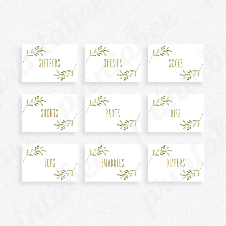 baby labels newborn organization baby girl nursery new mom gift nursery drawer labels floral branches nursery organization storage organization hangers clothing storage lifepharmafze com