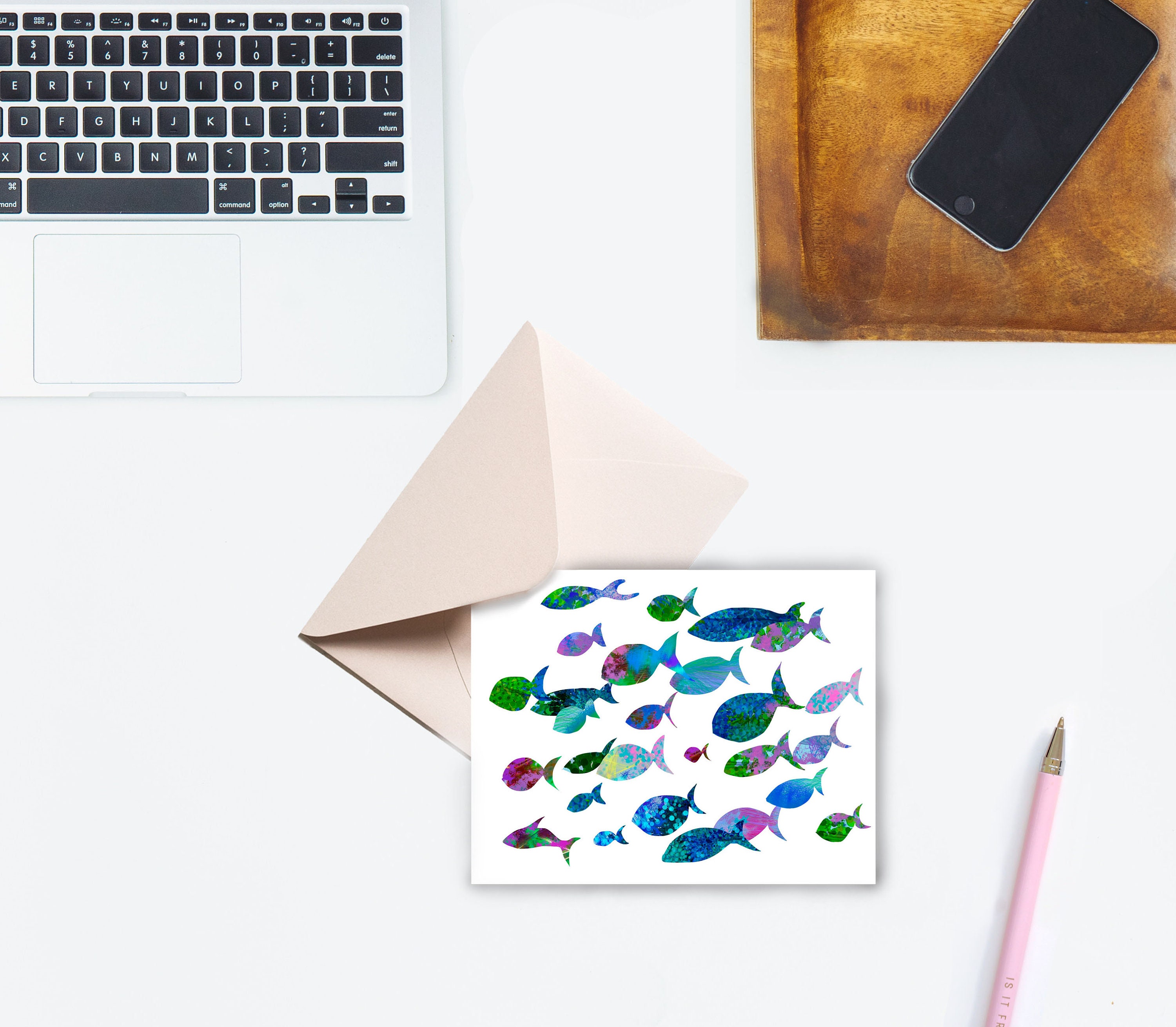 Printable Note Card, Blank Note Card, Printable Greeting Card, Colorful Note Card Download - Etsy