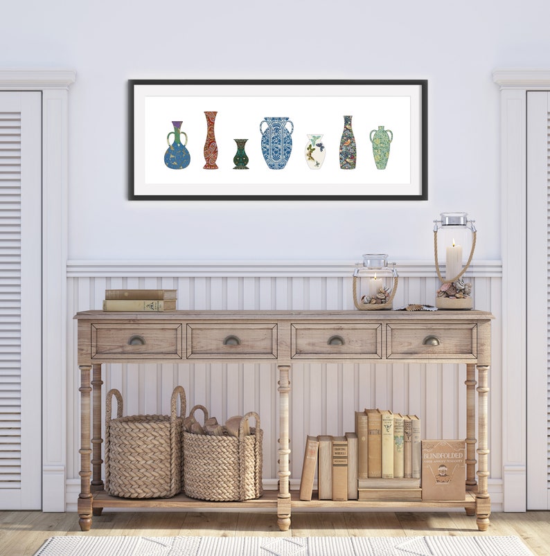 Long Narrow Art Print Horizontal Wall Art Wall Art Living Etsy