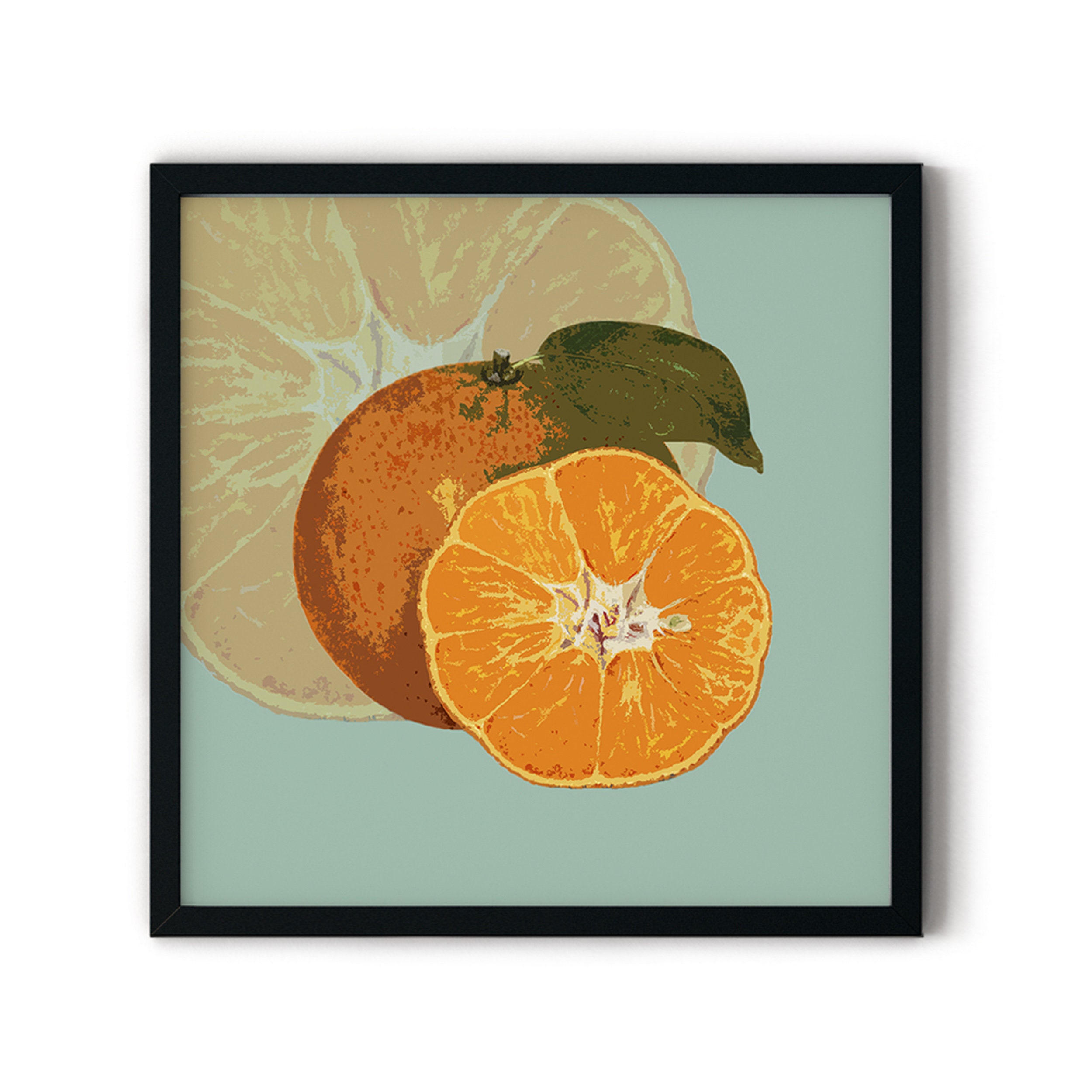 Kitchen wall art set of 3 prints fruit wall art printable Etsy
