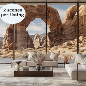 Desert Landscape Virtual Background: Zoom, Teams, WebEx (Digital Download)