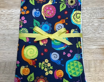 Bright and cute baby burp cloths, baby shower gift, new baby gift, 3 pack burp cloths, baby gift