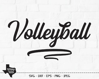 Volleyball SVG, Cut File, Volleyball Shirt Design, Volleyball Mom, Team Sports, Beach Sport, Player, Boy, Girl, Cricut, Silhouette, DXF, PNG
