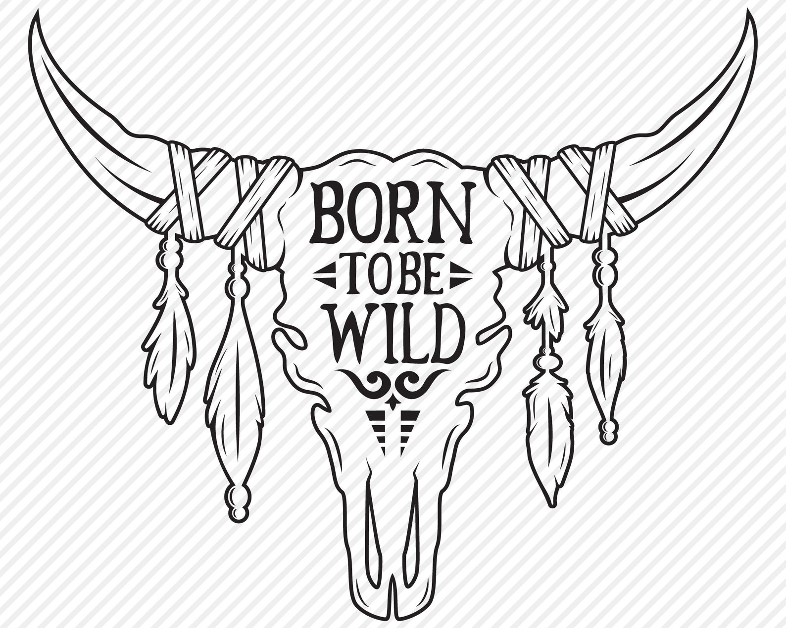 Bull Skull Bundle SVG Cut File Southern Cow Skull Shirt - Etsy