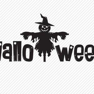 Halloween SVG Cut File Halloween Shirt Design Scarecrow - Etsy