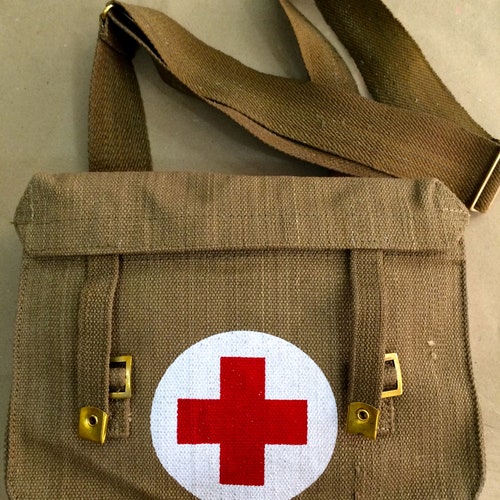 WWII British MEDIC BAG Repro. Etsy