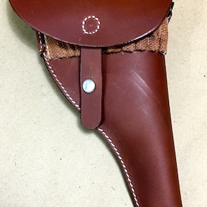 Swiss Army Revolver Leather Holster 1882 1929 - Repro