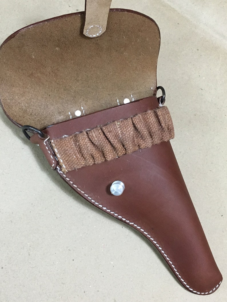 Swiss Army Revolver Leather Holster 1882 1929 Repro Etsy