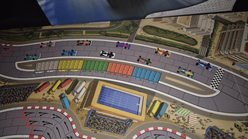 Formula D Resin F1 Cars | 10 Racing Miniatures | Formula One Board Game ...