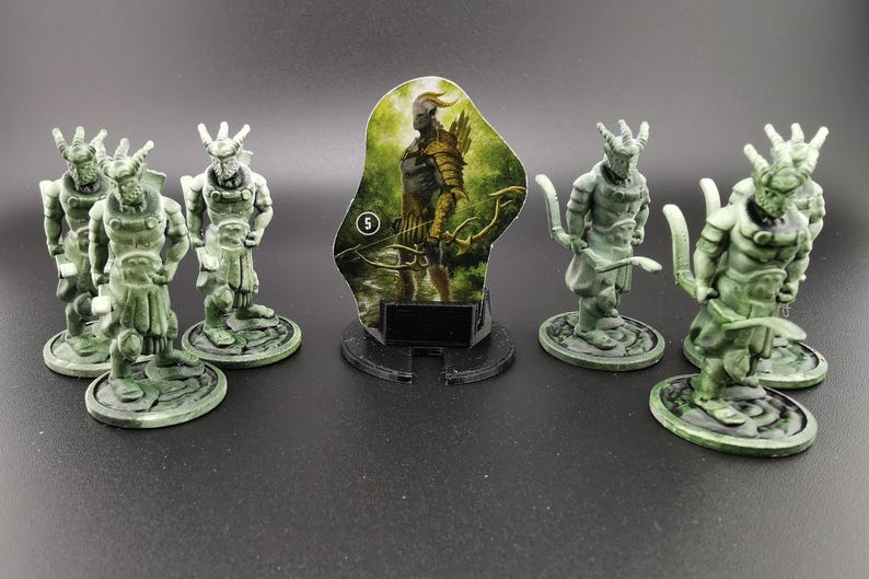 Gloomhaven Monster Miniatures Set | Standee Replacement | Board Game ...