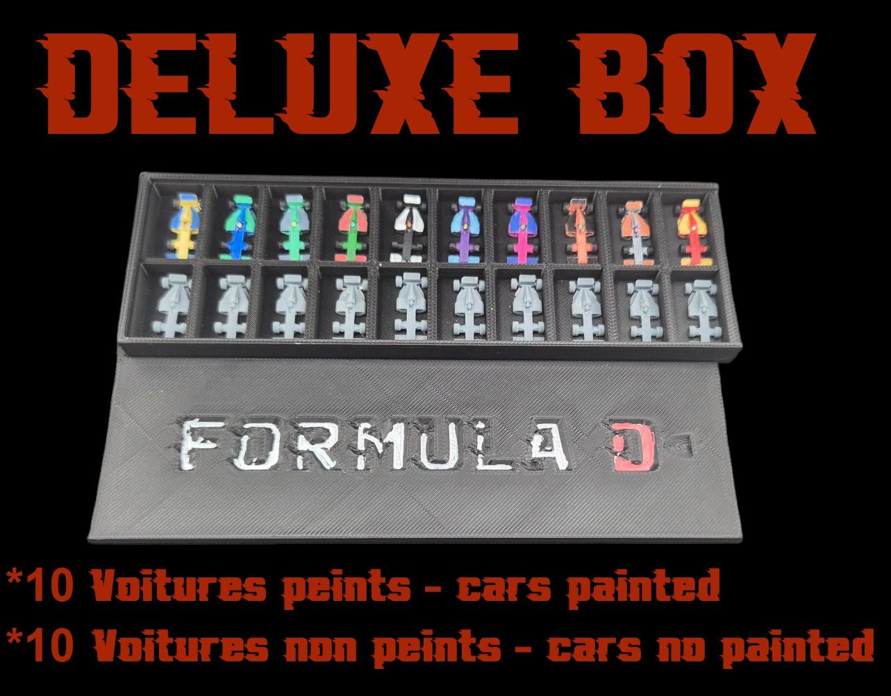 Formula D Resin F1 Cars | 10 Racing Miniatures | Formula One Board Game ...