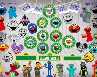 Download Multi Layered Elmo Svg For Cricut - Layered SVG Cut File ...