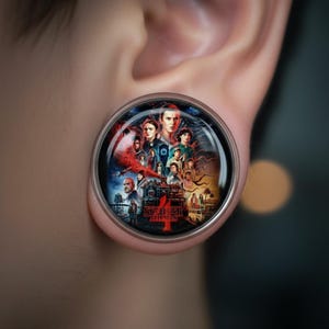 Custom Themed Plugs: Double Flared (00g 10mm - 2” 50mm)