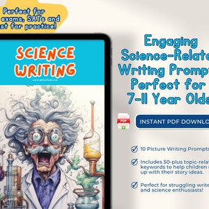11 preguntas de escritura científica para mayores de 11 años (impresas)